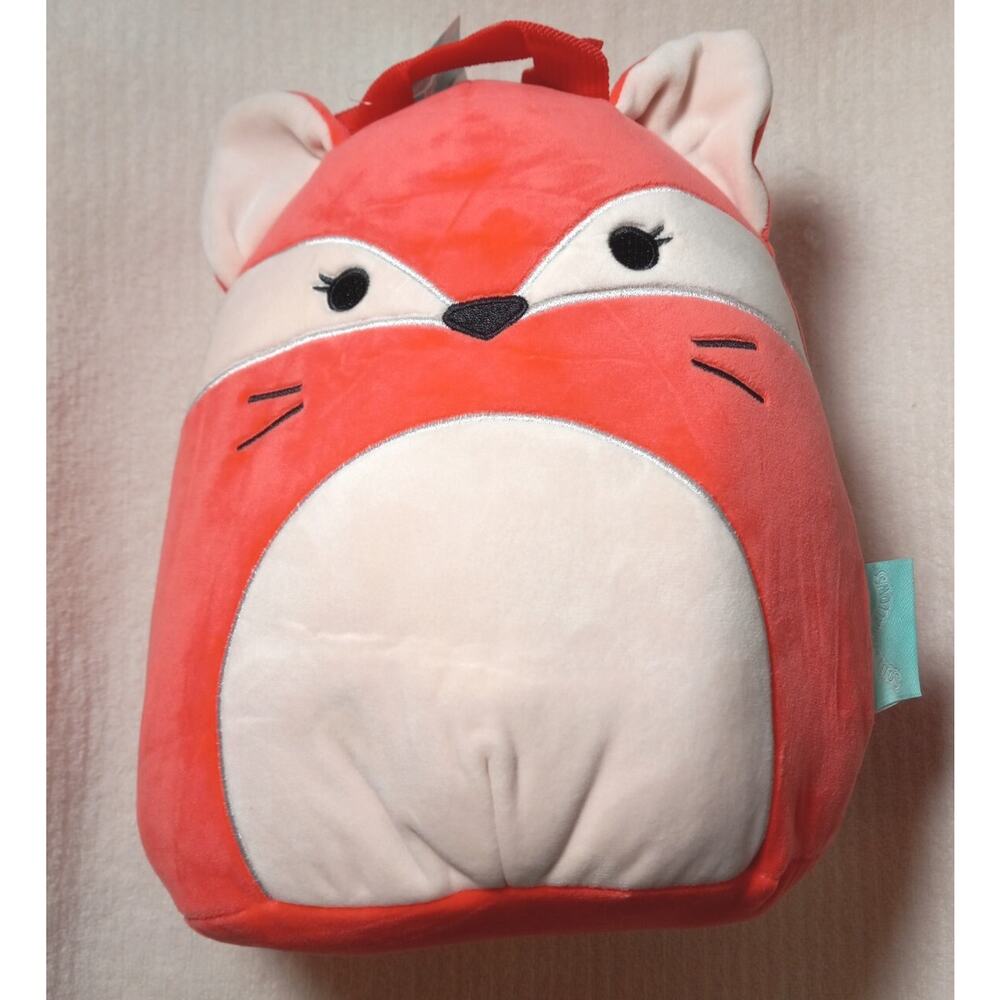 Squishmallow Fifi the Red Fox Plush Toy Mini Backpack NWT